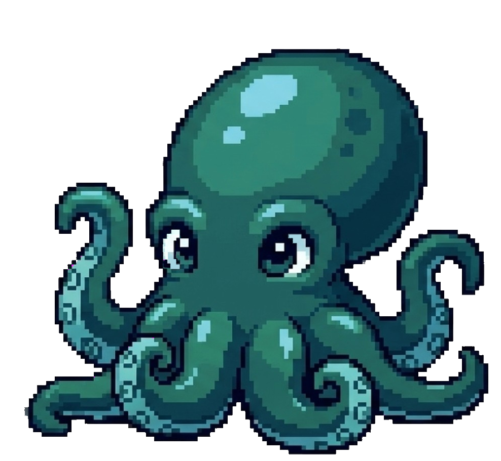 Octopus idle pose